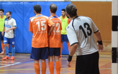 Imatge del derbi de la primera volta